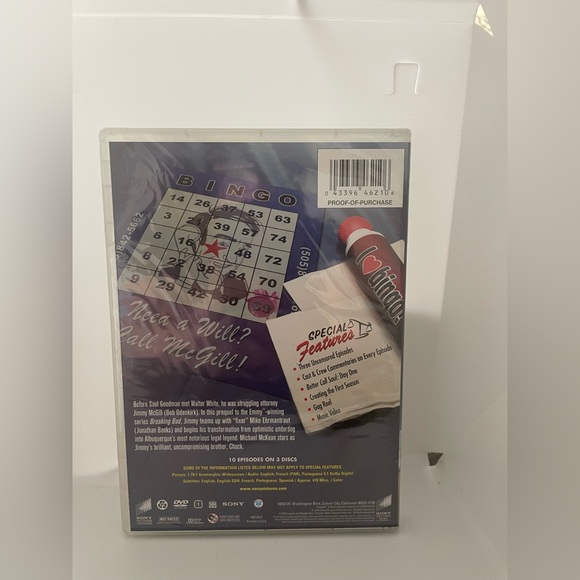 Better Call Saul. Season 1, sealed in box - Picture 2 of 3